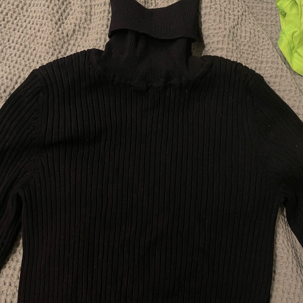Zara ribbed turtleneck